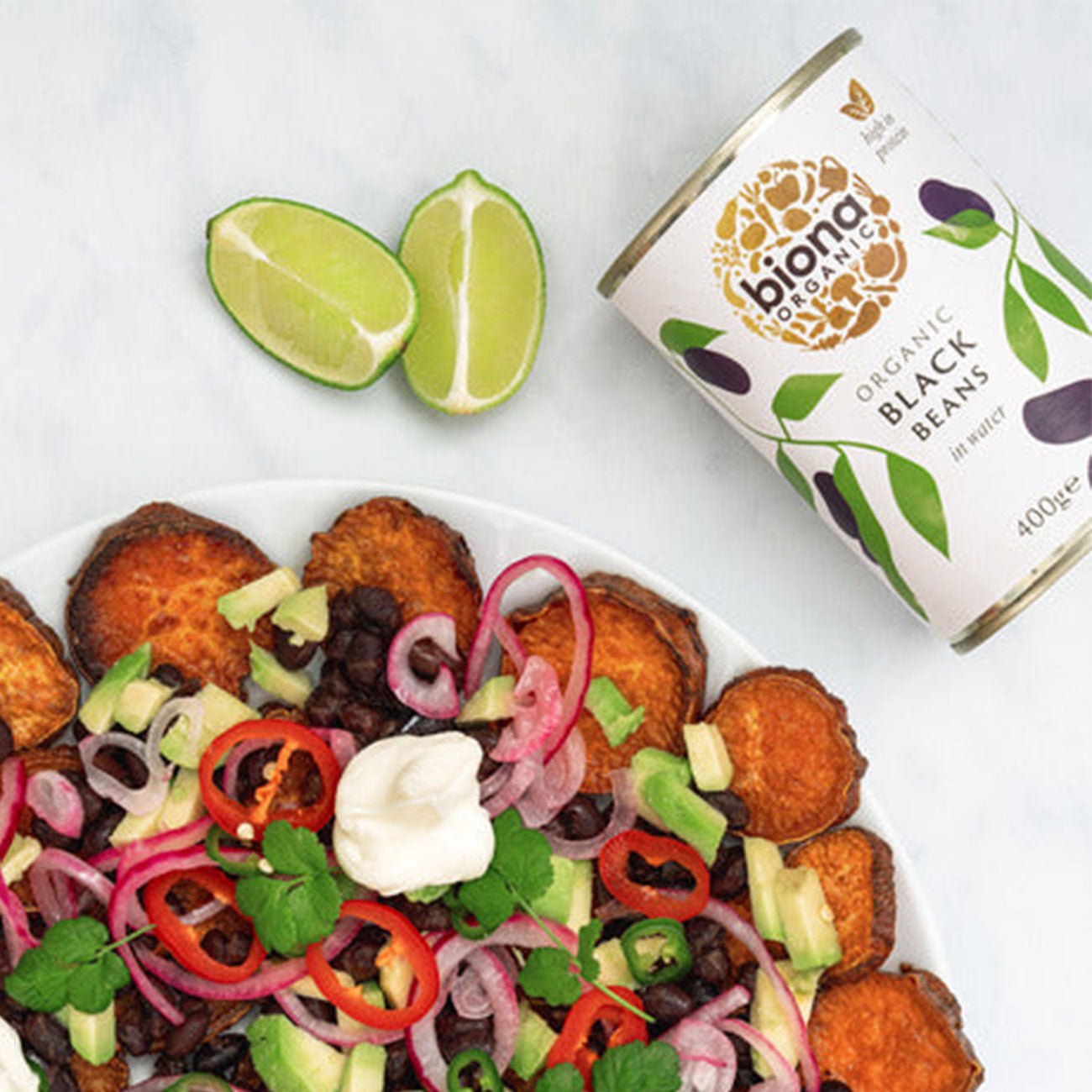 Organic Black Beans 400g - Biona - Beans - Eco Natural Products