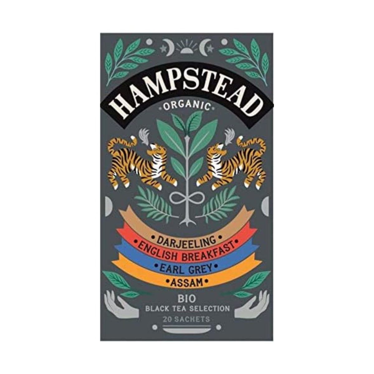 Organic Black Tea Selection 20 Sachets - Hampstead Tea - Black tea - Eco Natural Products