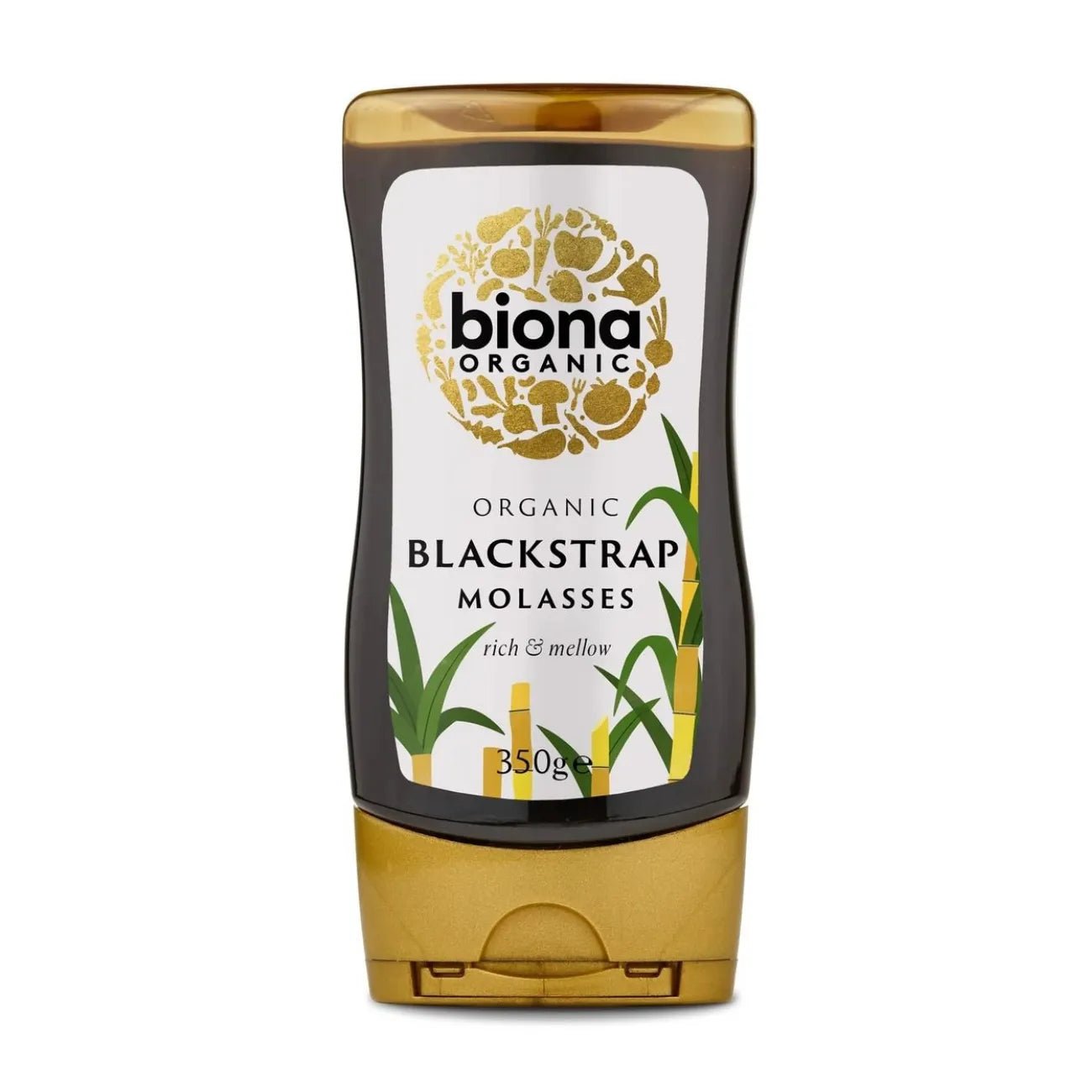 Organic Blackstrap Molasses 350g - Biona - Sugar & Sweeteners - Biona