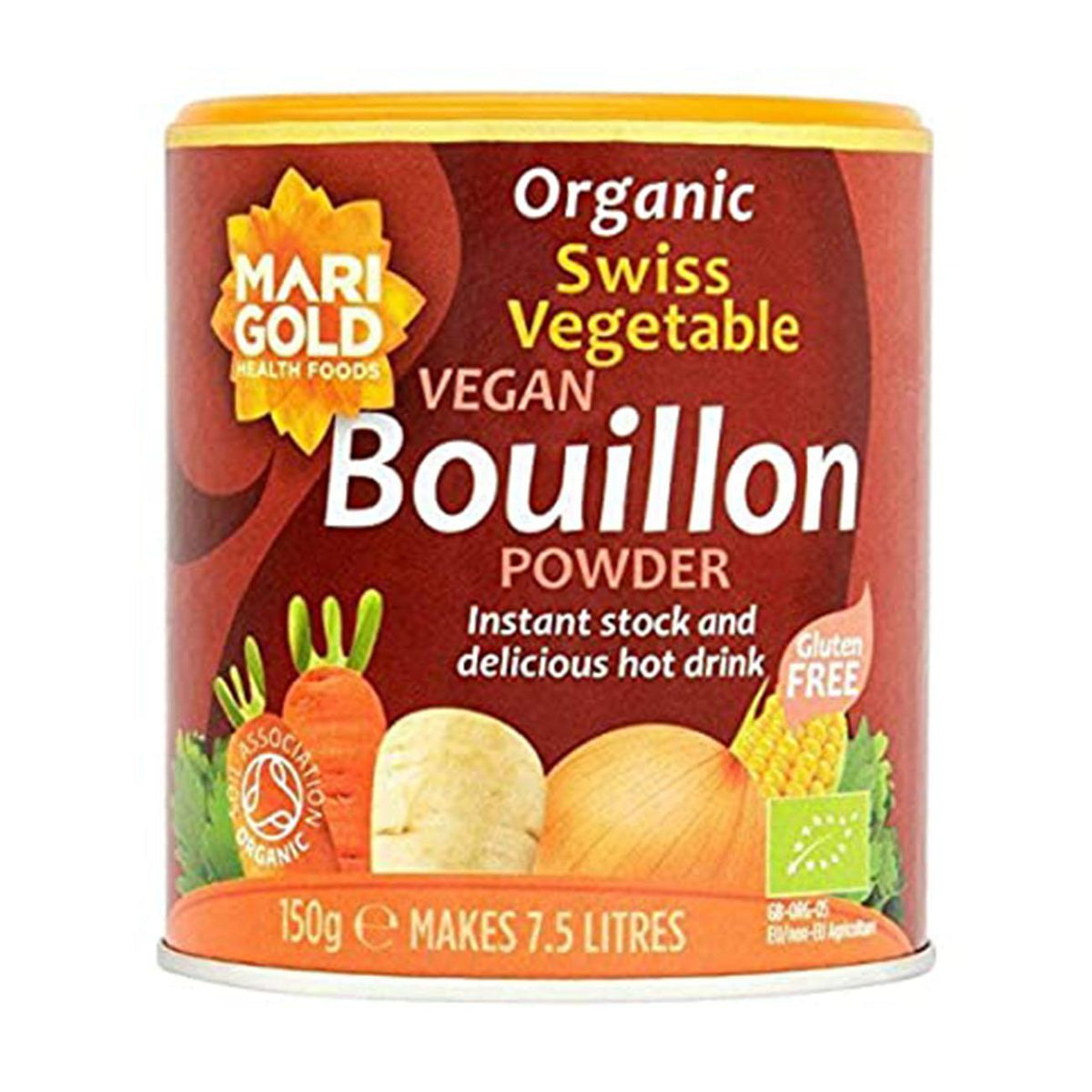 Organic Bouillon Powder 150g - Marigold - Bouillon Power - Marigold