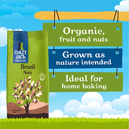 Organic Brazil Nuts 100g - Crazy Jack - Nuts - Crazy Jack