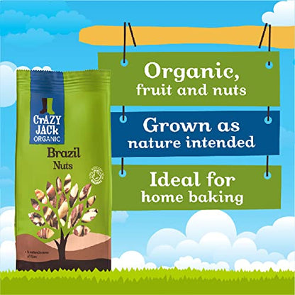 Organic Brazil Nuts 100g - Crazy Jack - Nuts - Crazy Jack