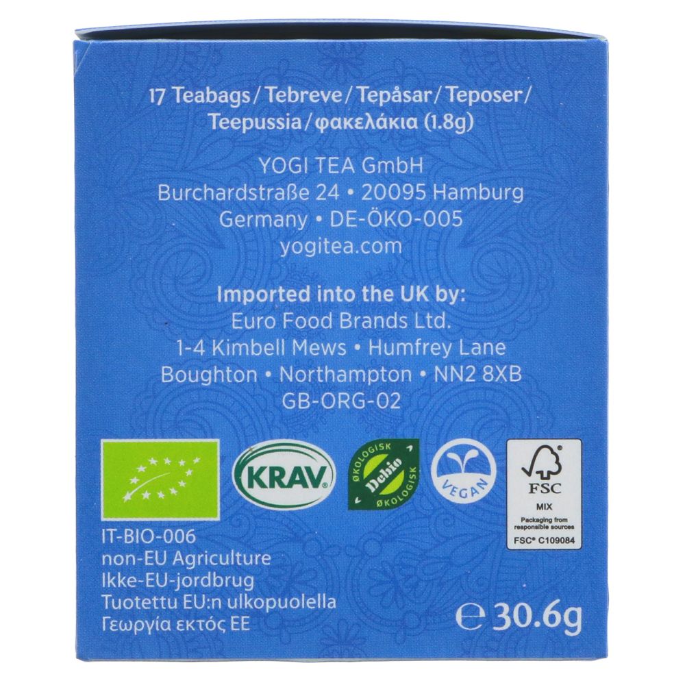 Organic Breathe Deep Herbal Tea 17 Bags - Yogi Tea - Tea - Eco Natural Products