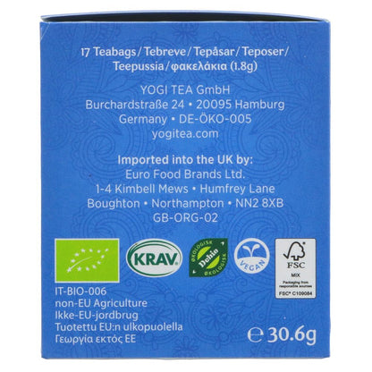 Organic Breathe Deep Herbal Tea 17 Bags - Yogi Tea - Tea - Eco Natural Products