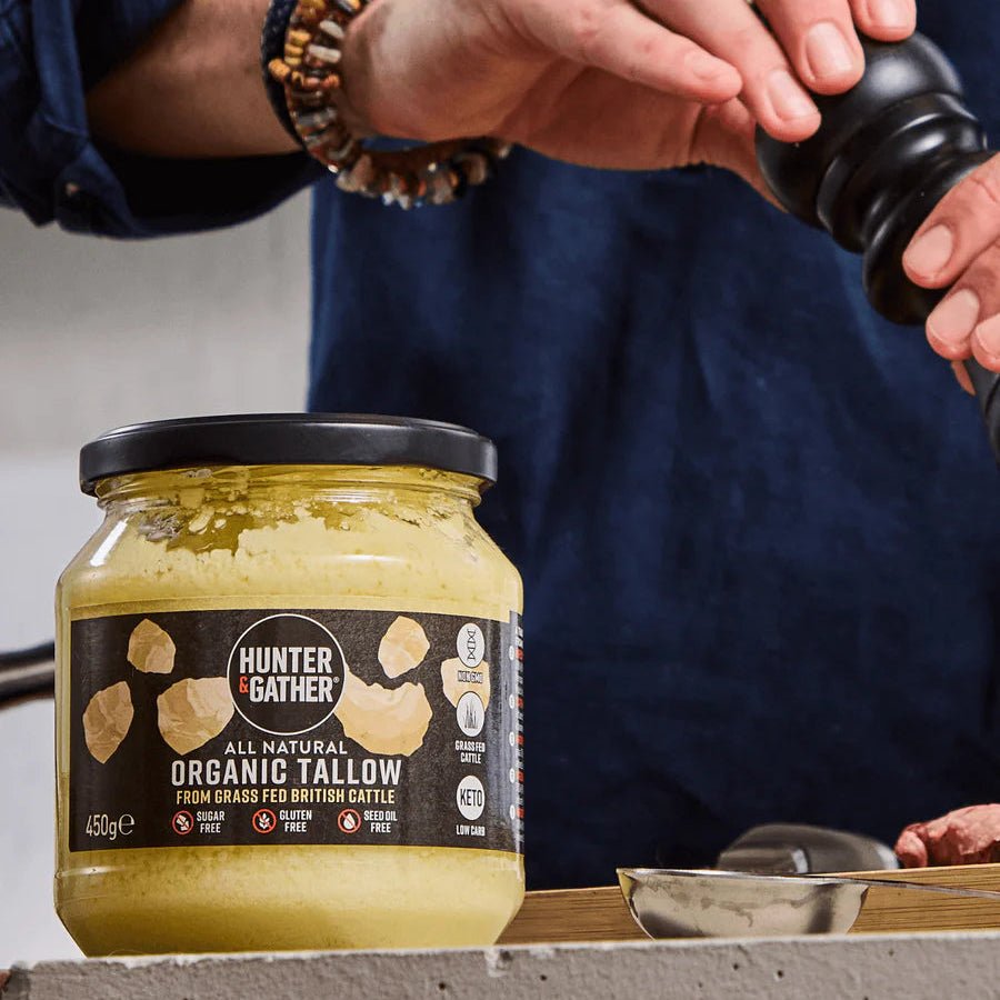 Organic British Beef Tallow 300g - Hunter and Gather - Shortening & Lard - Hunter and Gather