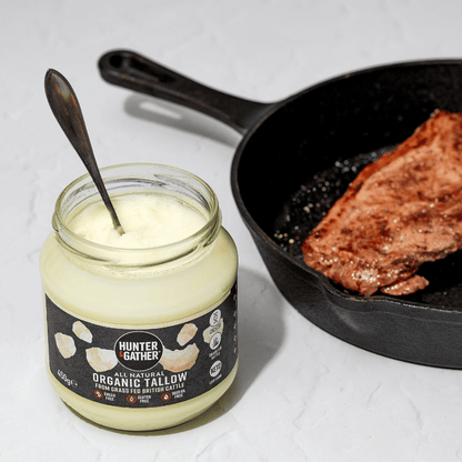 Organic British Beef Tallow 300g - Hunter and Gather - Shortening & Lard - Eco Natural Products