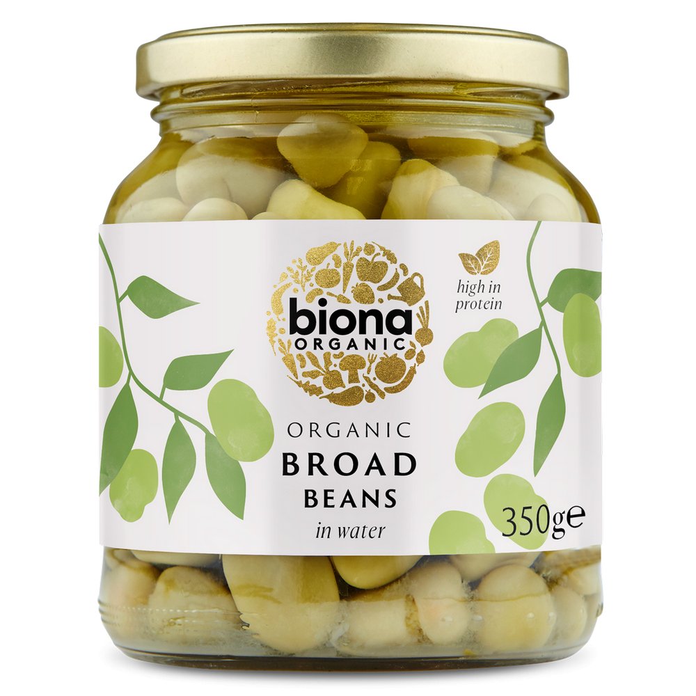 Organic Broad Beans 350g - Biona - Beans - Eco Natural Products