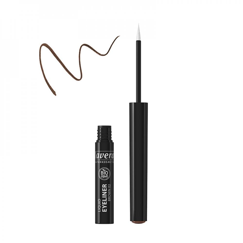 Organic Brown 02 Liquid Eyeliner 2.8ml - Lavera - Eyeliner - Eco Natural Products