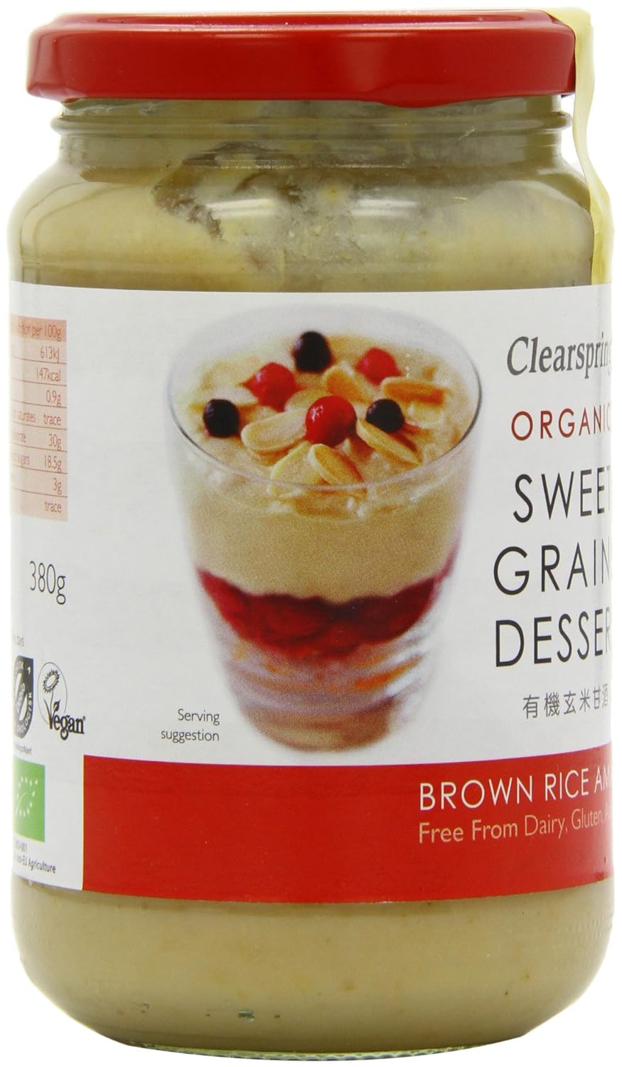 Organic Brown Rice Amazake Sweet Grains Dessert 380g - Clearspring - Amazake - Eco Natural Products