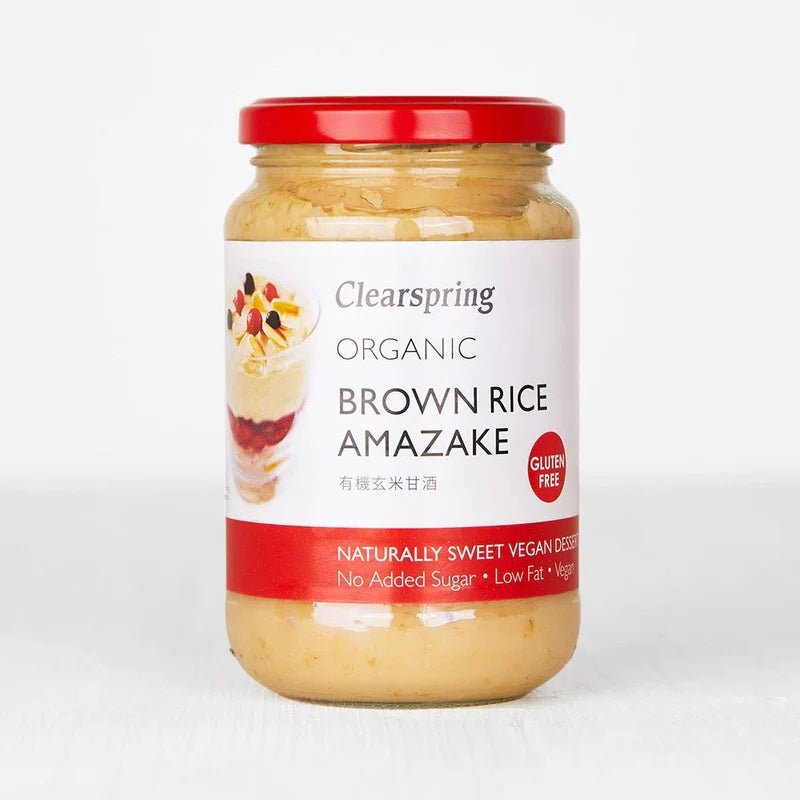 Organic Brown Rice Amazake Sweet Grains Dessert 380g - Clearspring - Amazake - Eco Natural Products