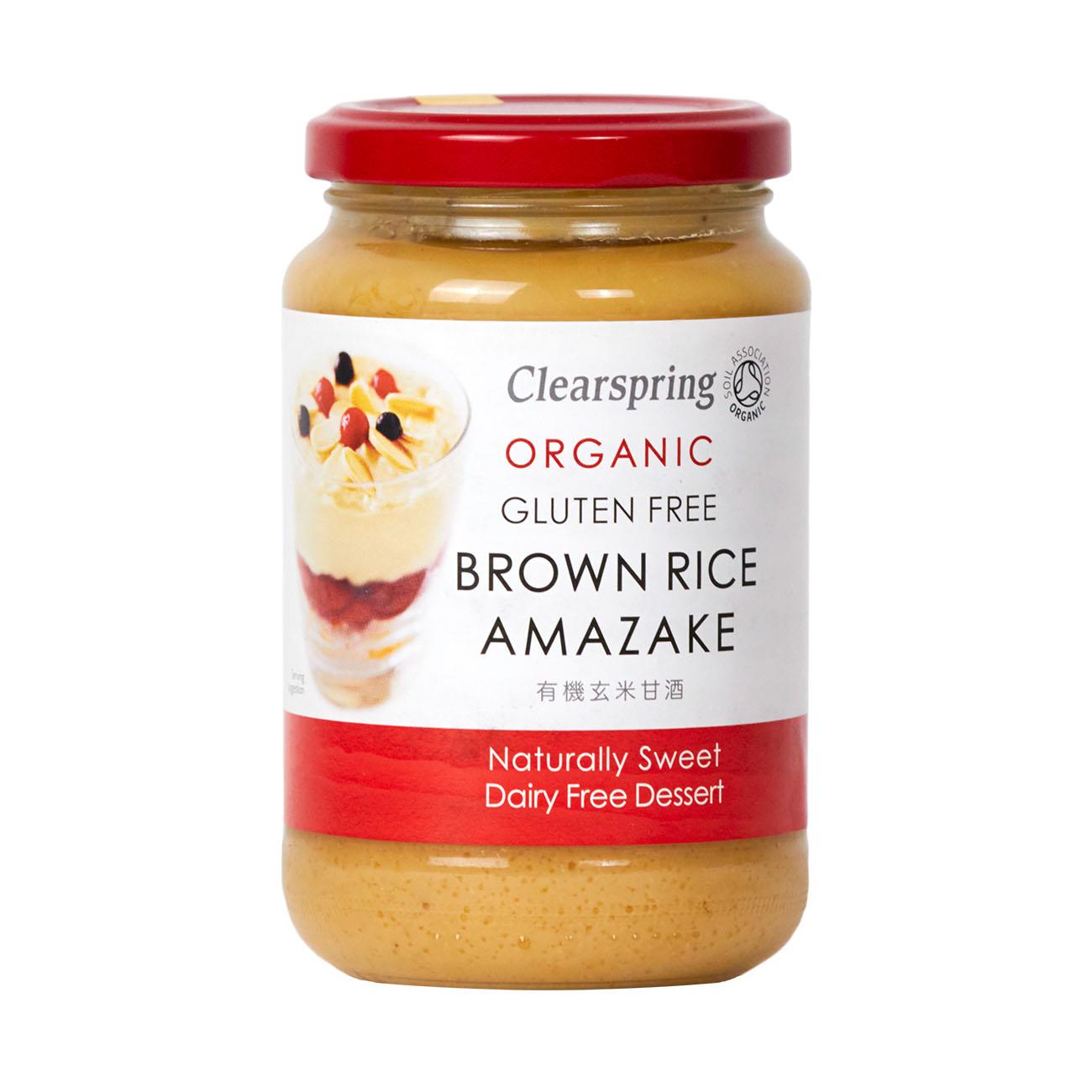 Organic Brown Rice Amazake Sweet Grains Dessert 380g - Clearspring - Amazake - Eco Natural Products