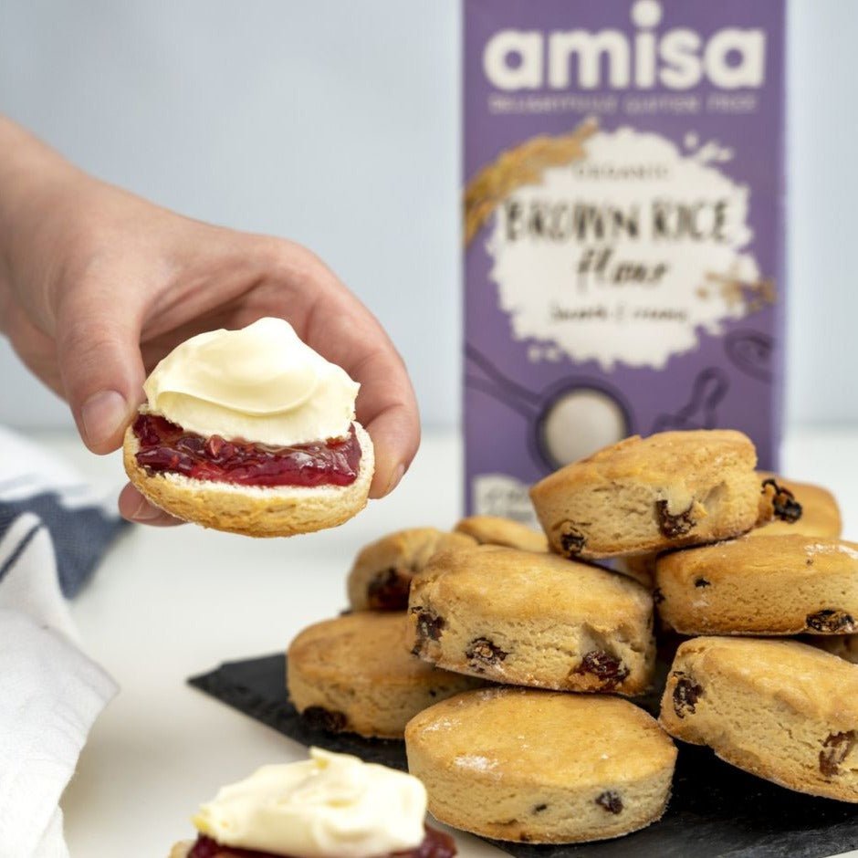 Organic Brown Rice Flour Gluten Free 500g - Amisa - Flour - Eco Natural Products