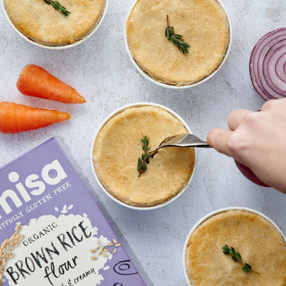 Organic Brown Rice Flour Gluten Free 500g - Amisa - Flour - Eco Natural Products