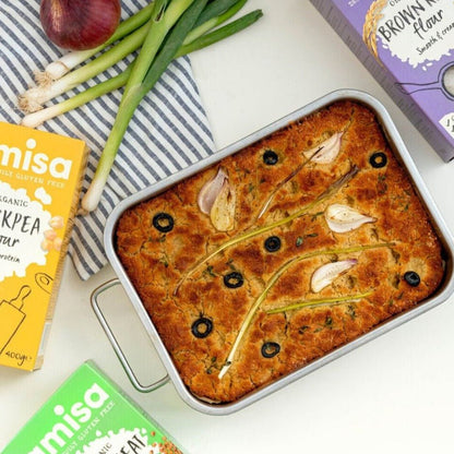 Organic Brown Rice Flour Gluten Free 500g - Amisa - Flour - Eco Natural Products