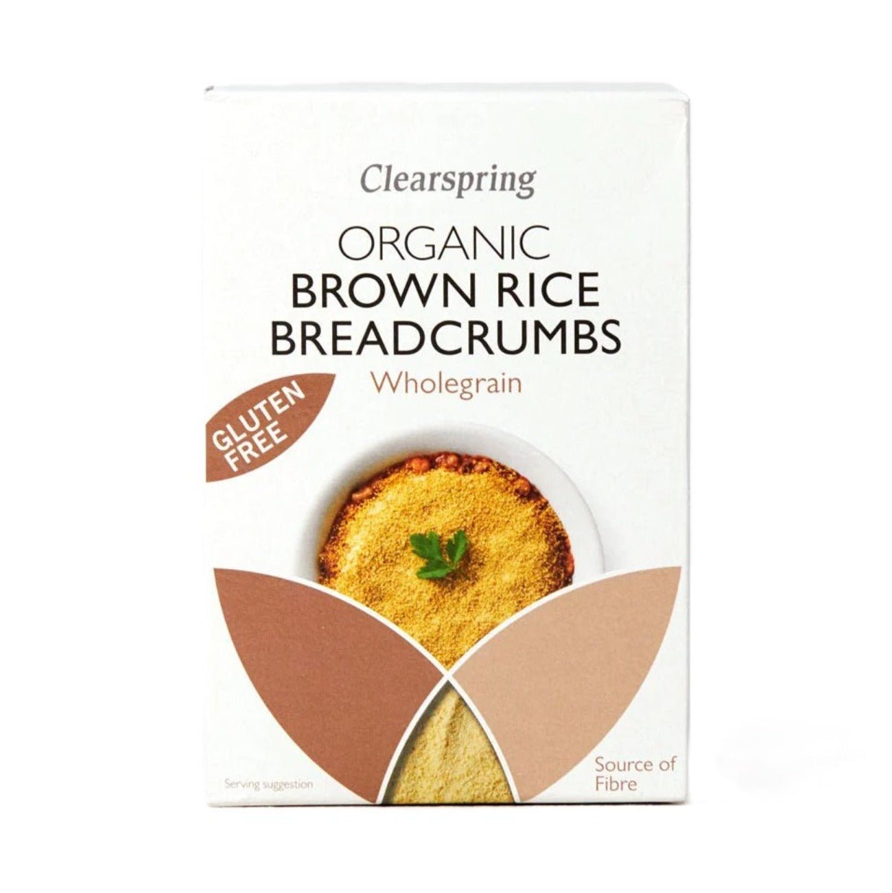 Organic Brown Rice Gluten Free Breadcrumbs 250g - Clearspring - Breadcrumbs - Eco Natural Products