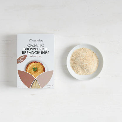 Organic Brown Rice Gluten Free Breadcrumbs 250g - Clearspring - Breadcrumbs - Eco Natural Products