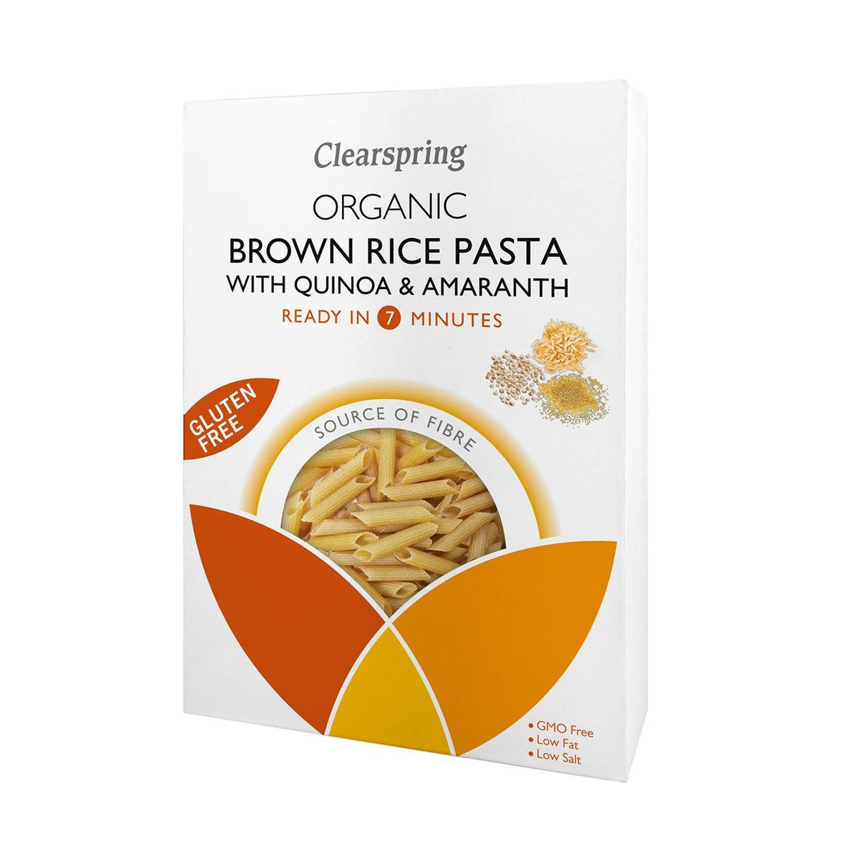 Organic Brown Rice with Quinoa & Amaranth GF Pasta Penne 250g - Clearspring - Pasta - Eco Natural Products