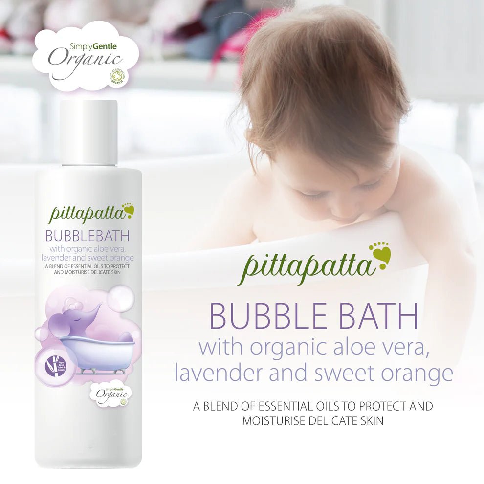 Organic Bubble Bath Pitta Patta 200ml - Simply Gentle - Bubble Bath - Eco Natural Products