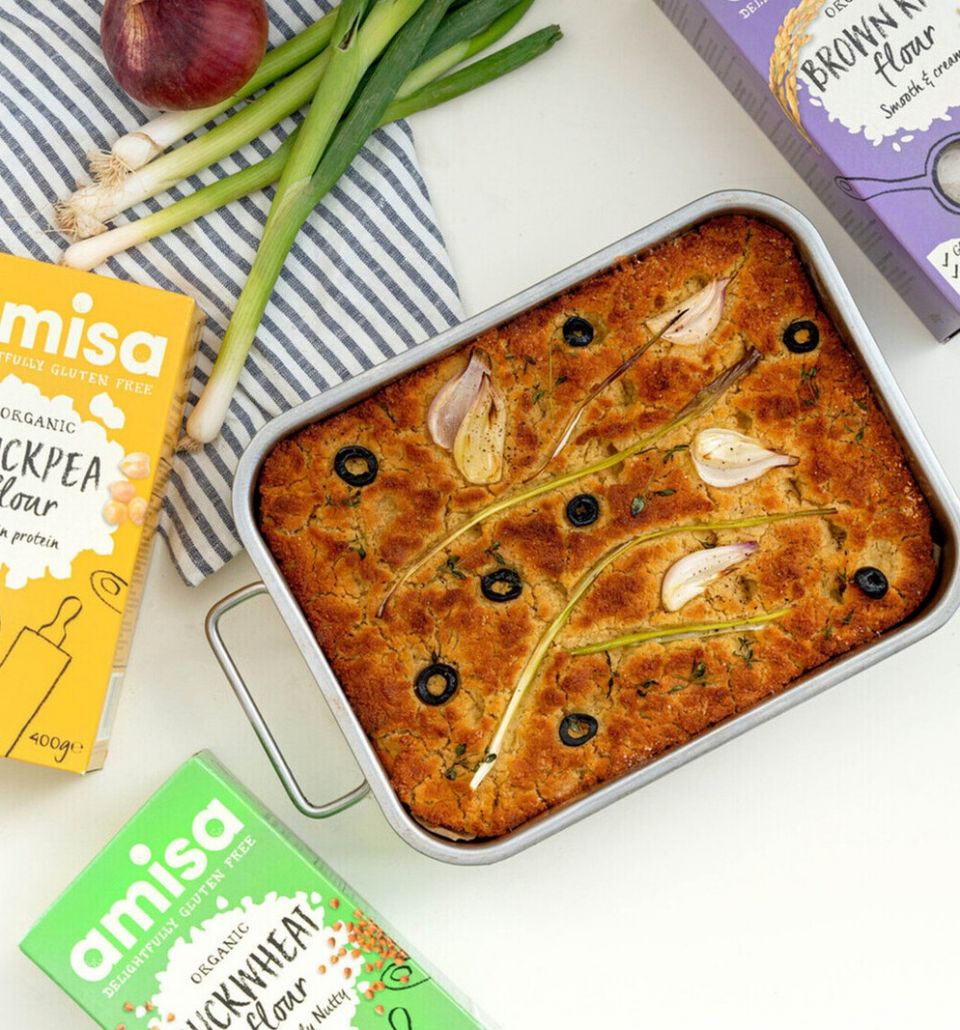 Organic Buckwheat Flour Gluten Free 500g - Amisa - Flour - Eco Natural Products