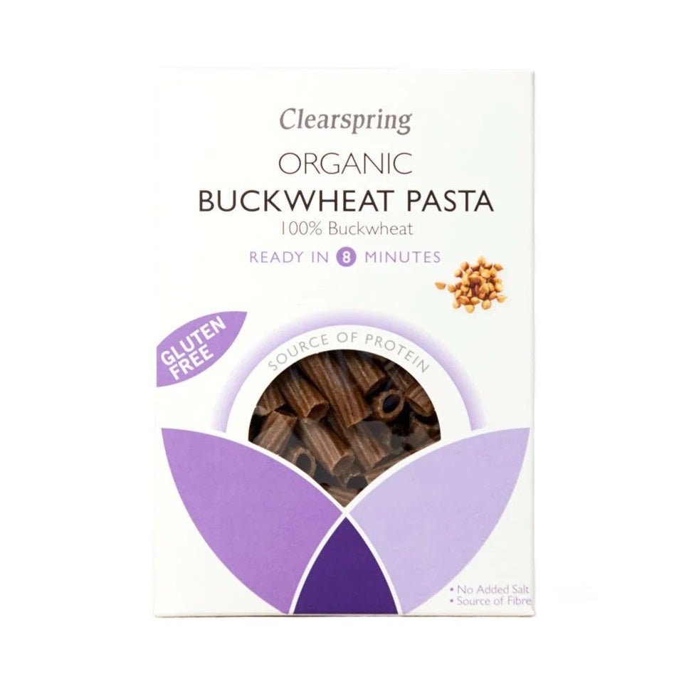 Organic Buckwheat Gluten Free Pasta Tortiglioni 250g [BLACK FRIDAY] - Eco Natural Products - Clearspring - Pasta