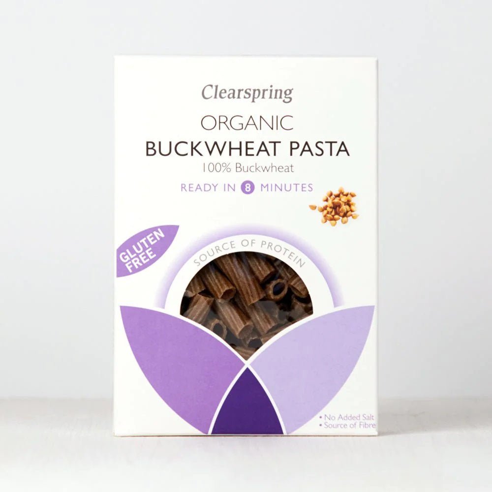 Organic Buckwheat Gluten Free Pasta Tortiglioni 250g - Clearspring - Pasta - Eco Natural Products