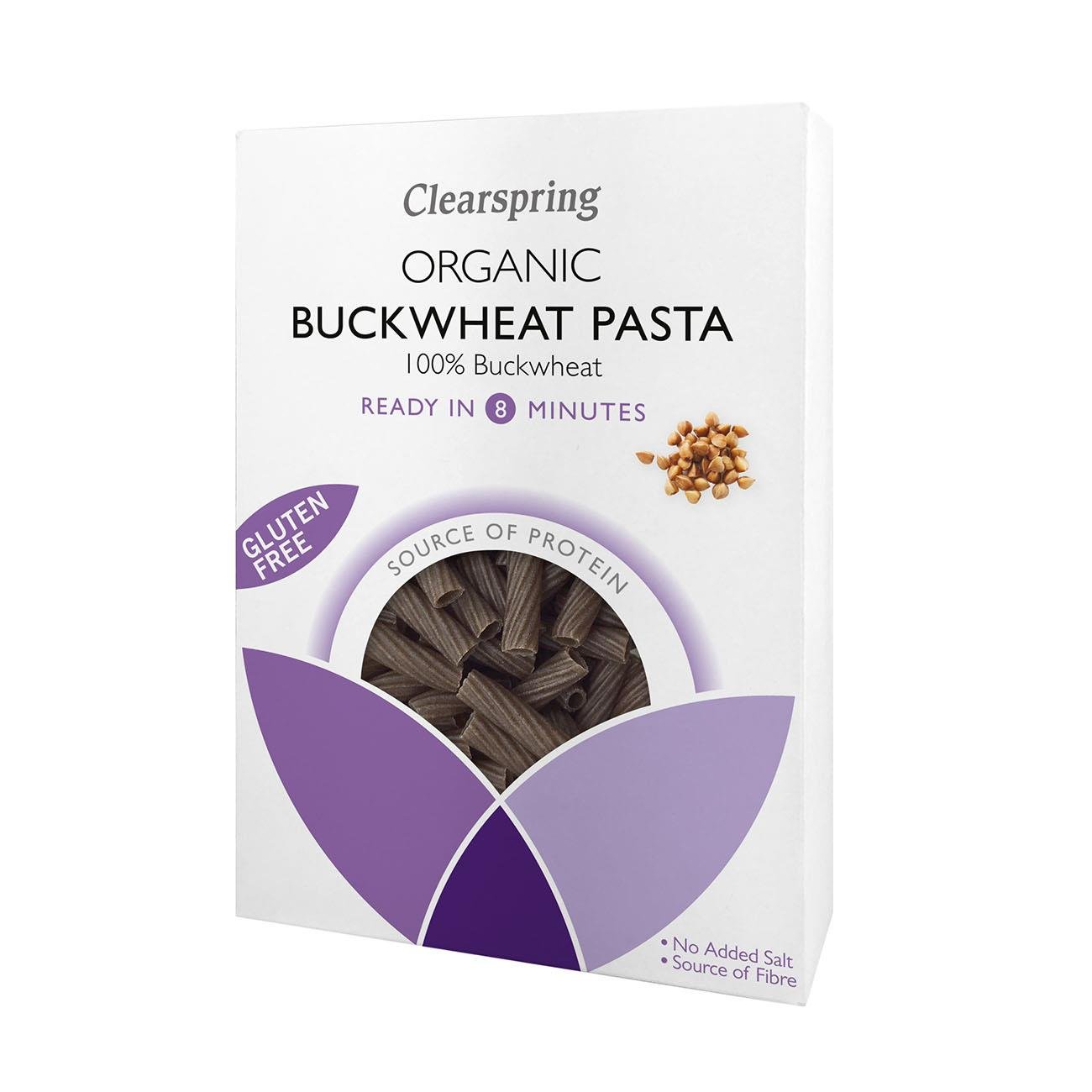 Organic Buckwheat Gluten Free Pasta Tortiglioni 250g [BLACK FRIDAY] - Eco Natural Products - Clearspring - Pasta