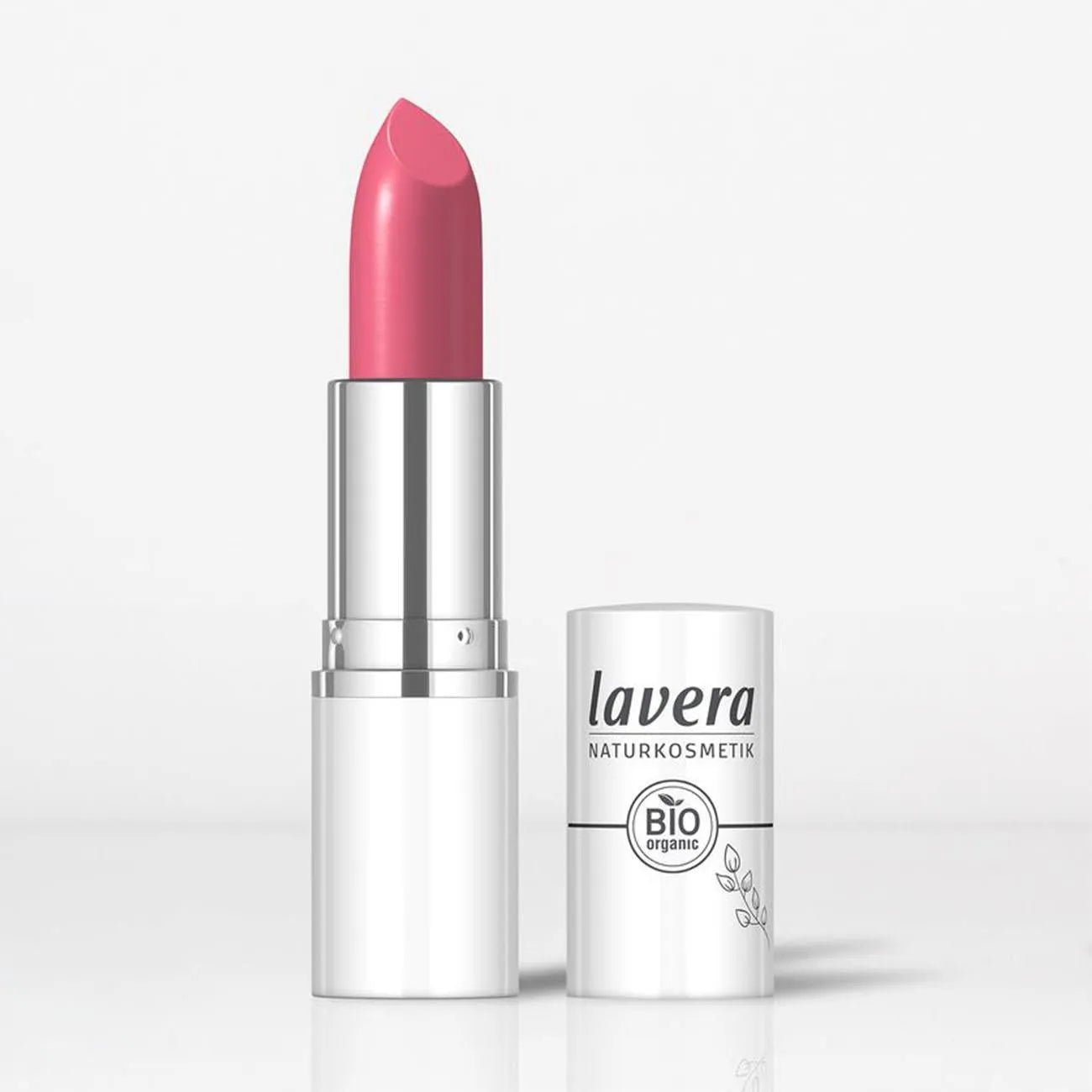 Organic Camellia Rose 11 Cream Glow Lipstick 4.5g - Lavera - Lipsticks - Lavera