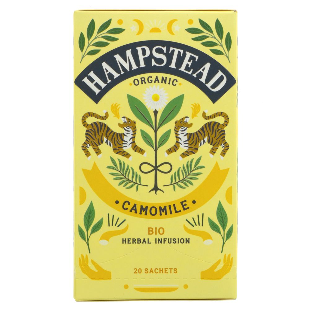 Organic Camomile Herbal Infusion 20 bags - Hampstead Tea - Tea - Eco Natural Products