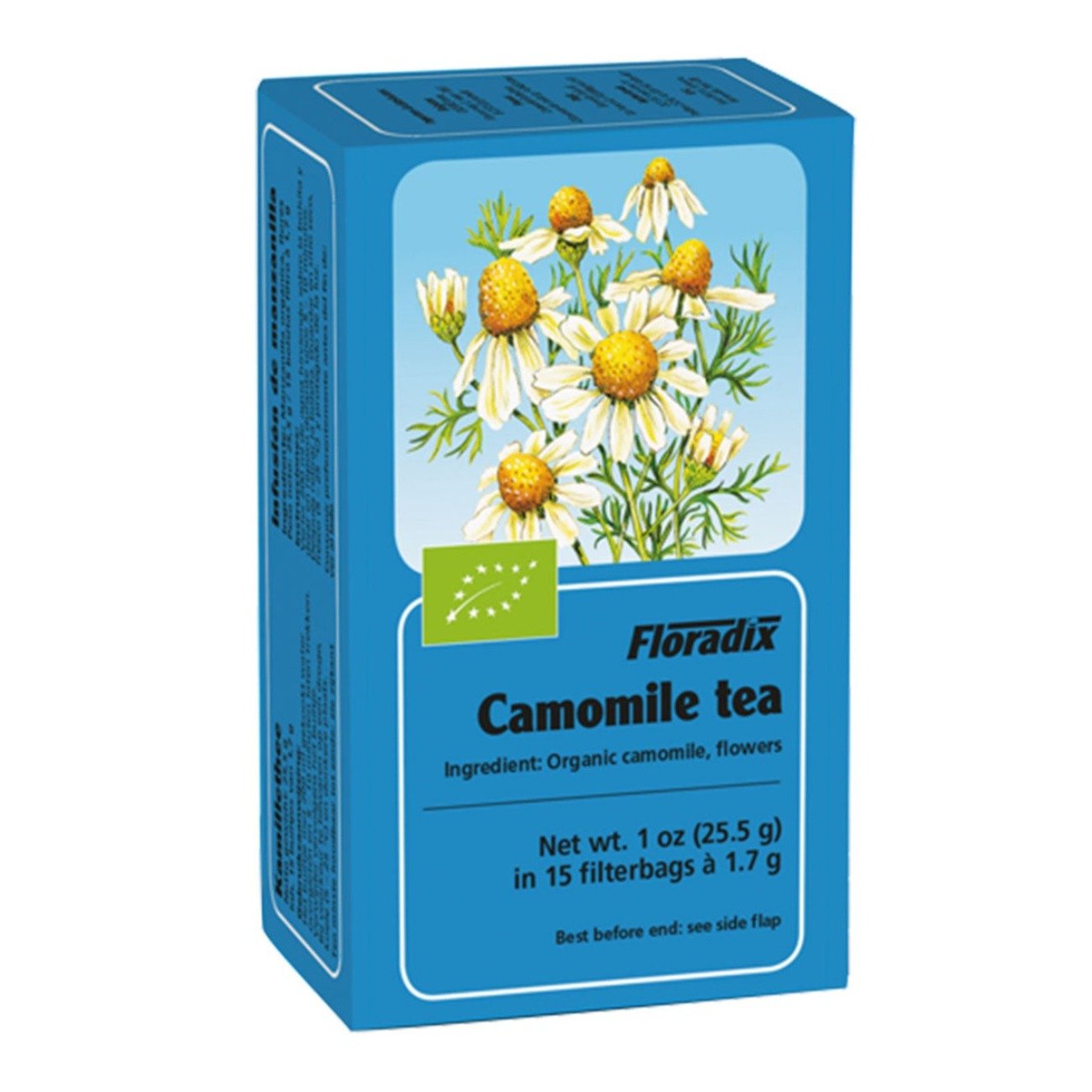 Organic Camomile Herbal Tea 15 Bags [BLACK FRIDAY] - Eco Natural Products - Floradix - Herbal tea