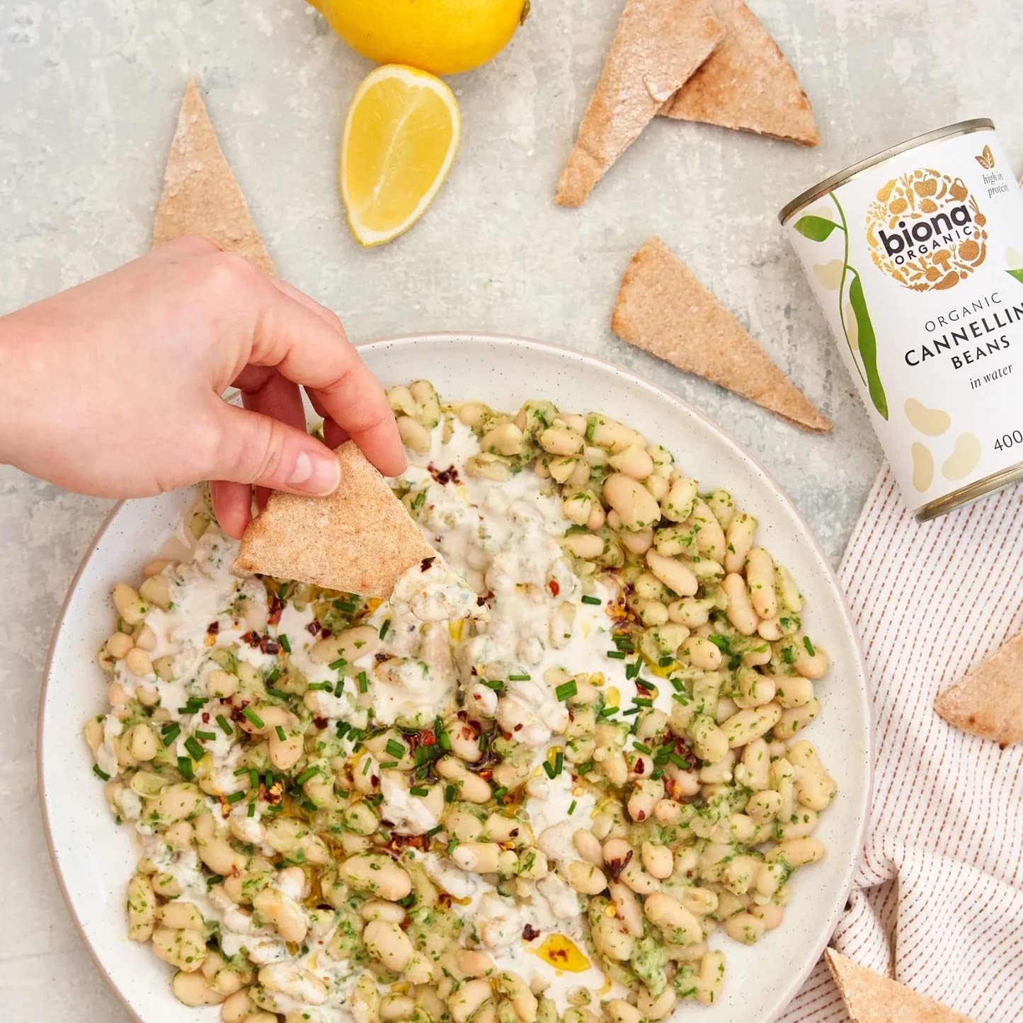 Organic Cannellini Beans 400g - Biona - Beans - Eco Natural Products