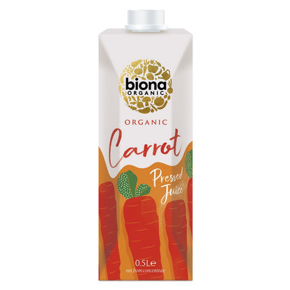 Organic Carrot Juice 0.5L - Biona - Juice - Eco Natural Products