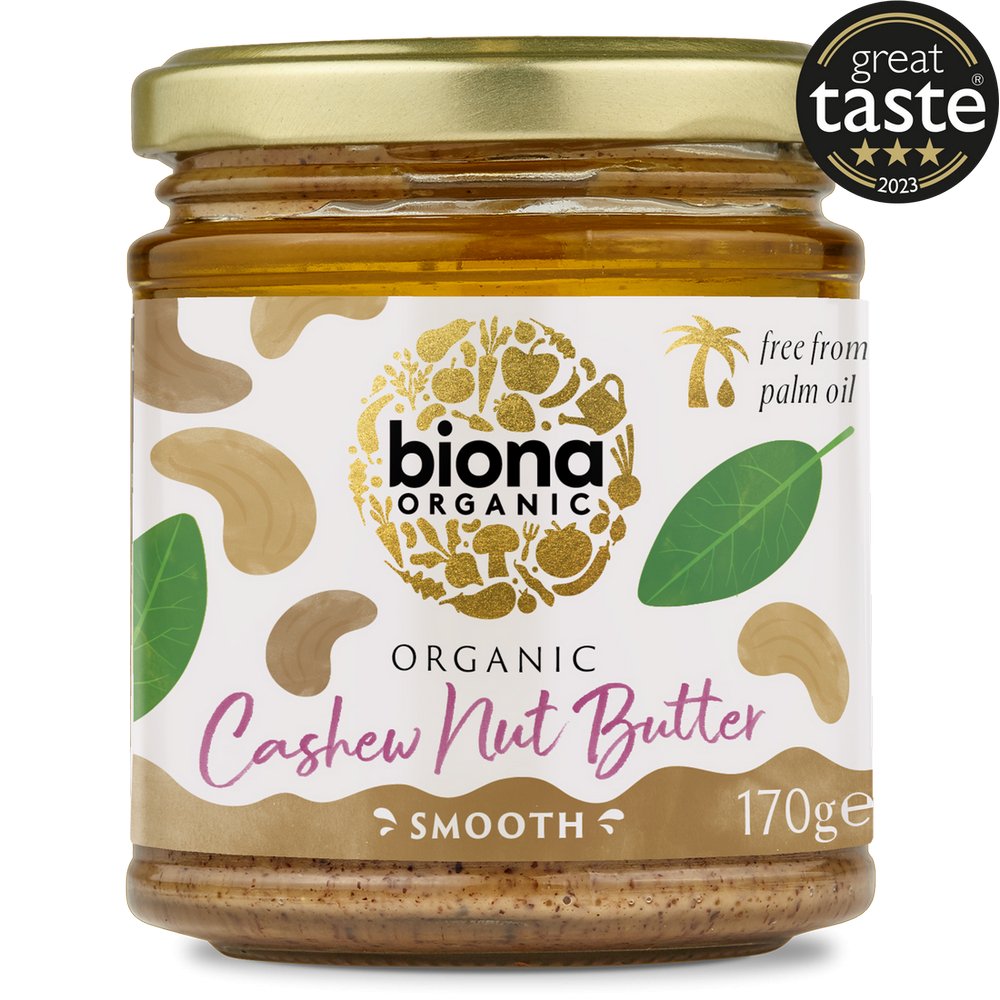 Organic Cashewnut Butter 170g - Biona - Spread - Eco Natural Products