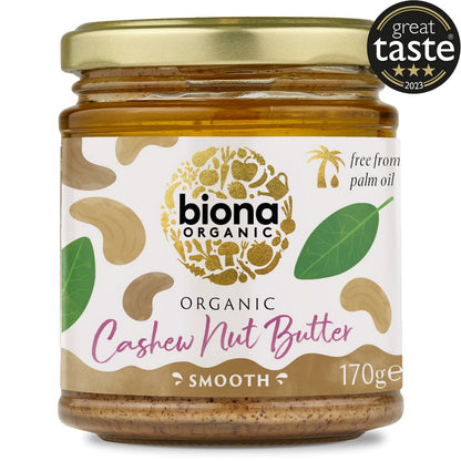 Organic Cashewnut Butter 170g - Biona - Spread - Eco Natural Products