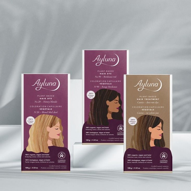 Organic Cassia No. 10 Plant - Based Hair Treatment 100g - Ayluna - Hair Color - Eco Natural Products