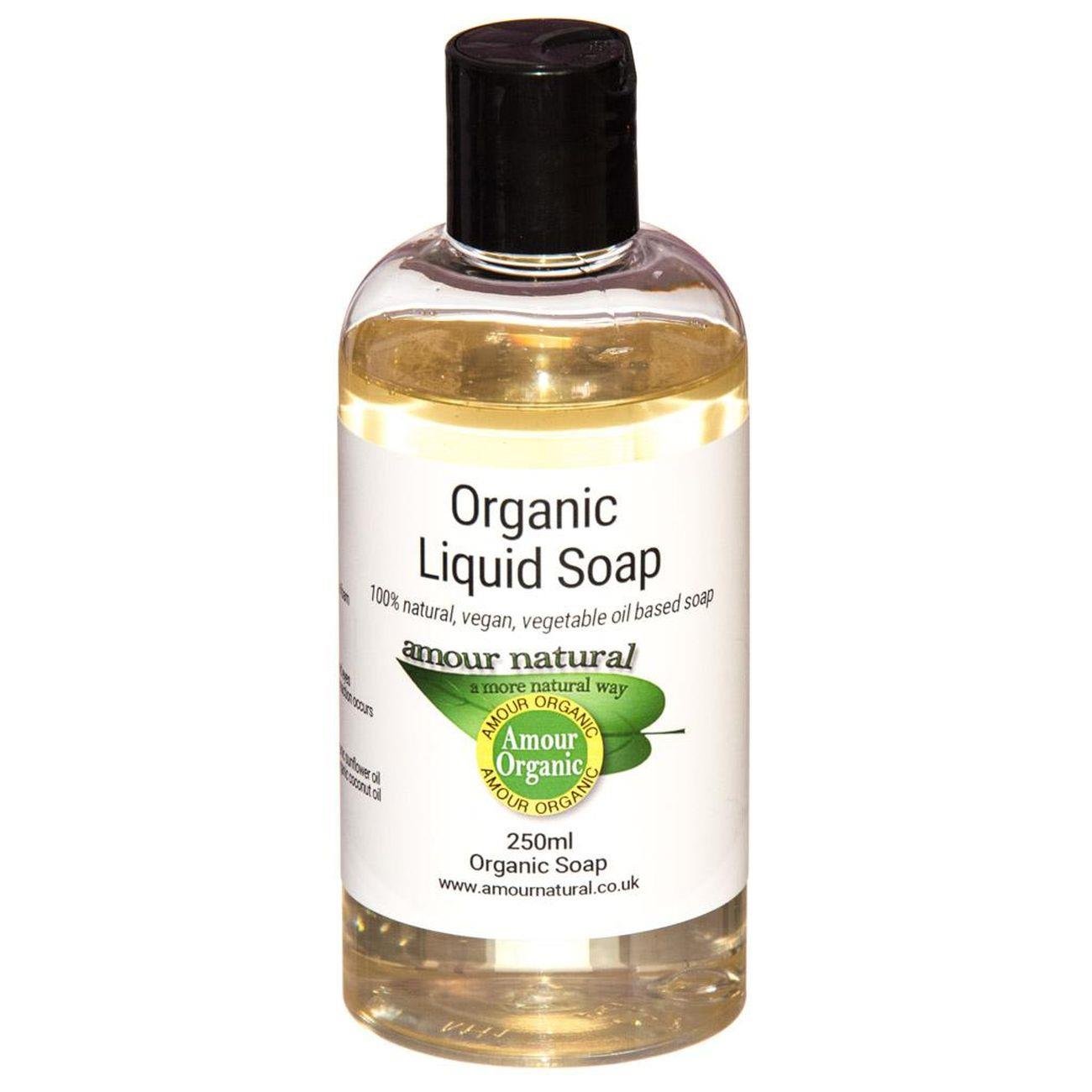 Organic Castile Soap 250ml - Amour Natural - Eco Natural Products