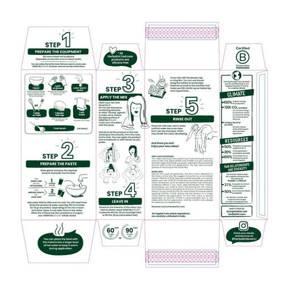 Organic Cherry Red Power Vegetal Colour 100g - Herbatint - Vegetal color - Eco Natural Products