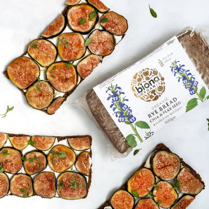 Organic Chia & Flax Seed Rye Bread 500g - Biona - Breads & Buns - Eco Natural Products