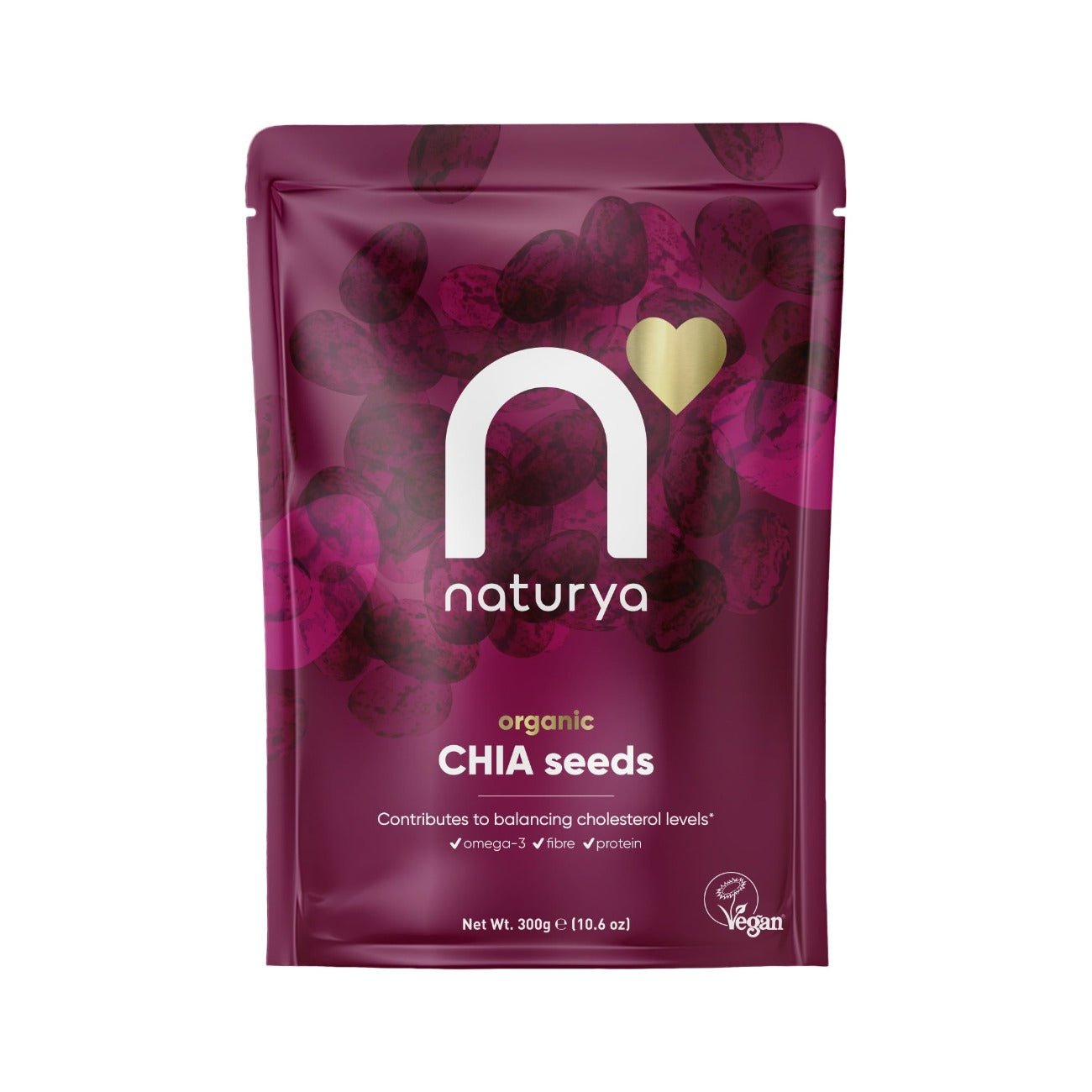 Organic Chia Seeds 300g - Naturya - Seeds - Eco Natural Products