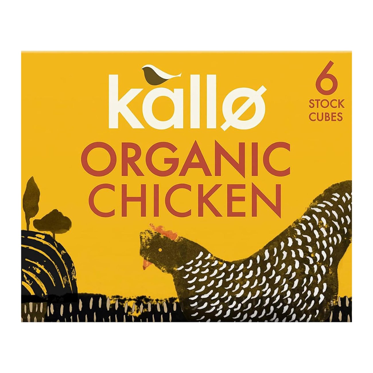 Organic Chicken Stock Cubes 6 Cubes - Kallo - Stock Cubes - Eco Natural Products