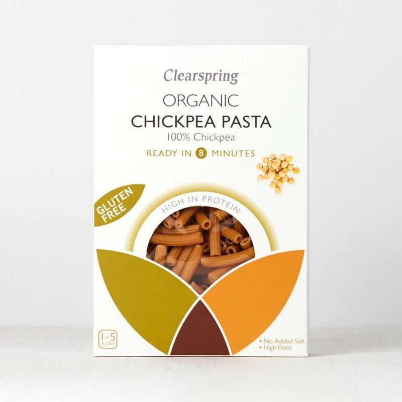 Organic Chickpea Gluten Free Pasta Sedanini 250g [BLACK FRIDAY] - Eco Natural Products - Clearspring - Pasta