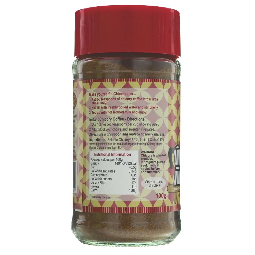 Organic Chicory Coffee Drink 100g - Prewetts - Instant Coffee - Prewetts