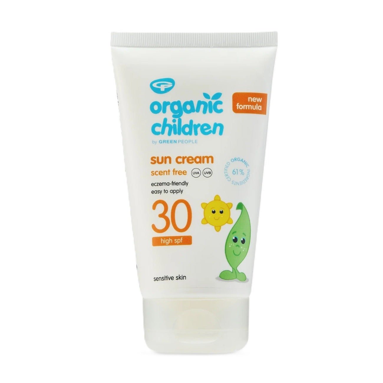 Organic Children Sun Cream SPF30 Scent Free 150ml [BLACK FRIDAY] - Eco Natural Products - Green People - Sun cream