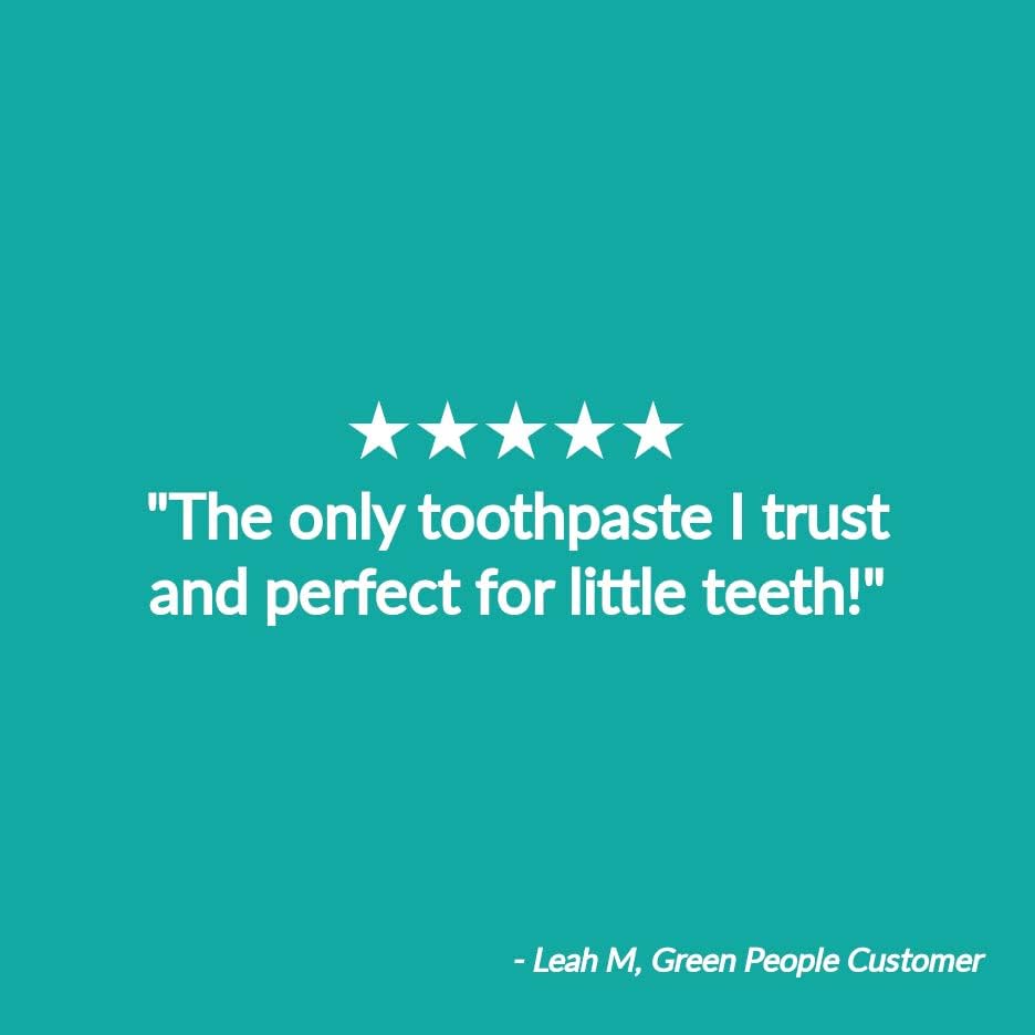 Organic Children Toothpaste Fresh and Minty 50ml - Green People - Toothpaste - Eco Natural Products