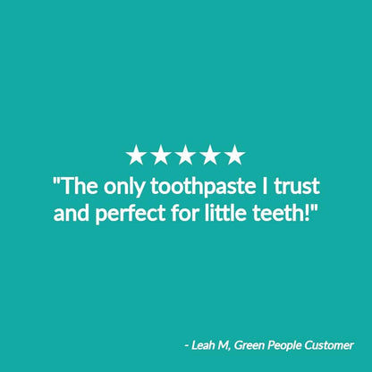 Organic Children Toothpaste Fresh and Minty 50ml - Green People - Toothpaste - Eco Natural Products
