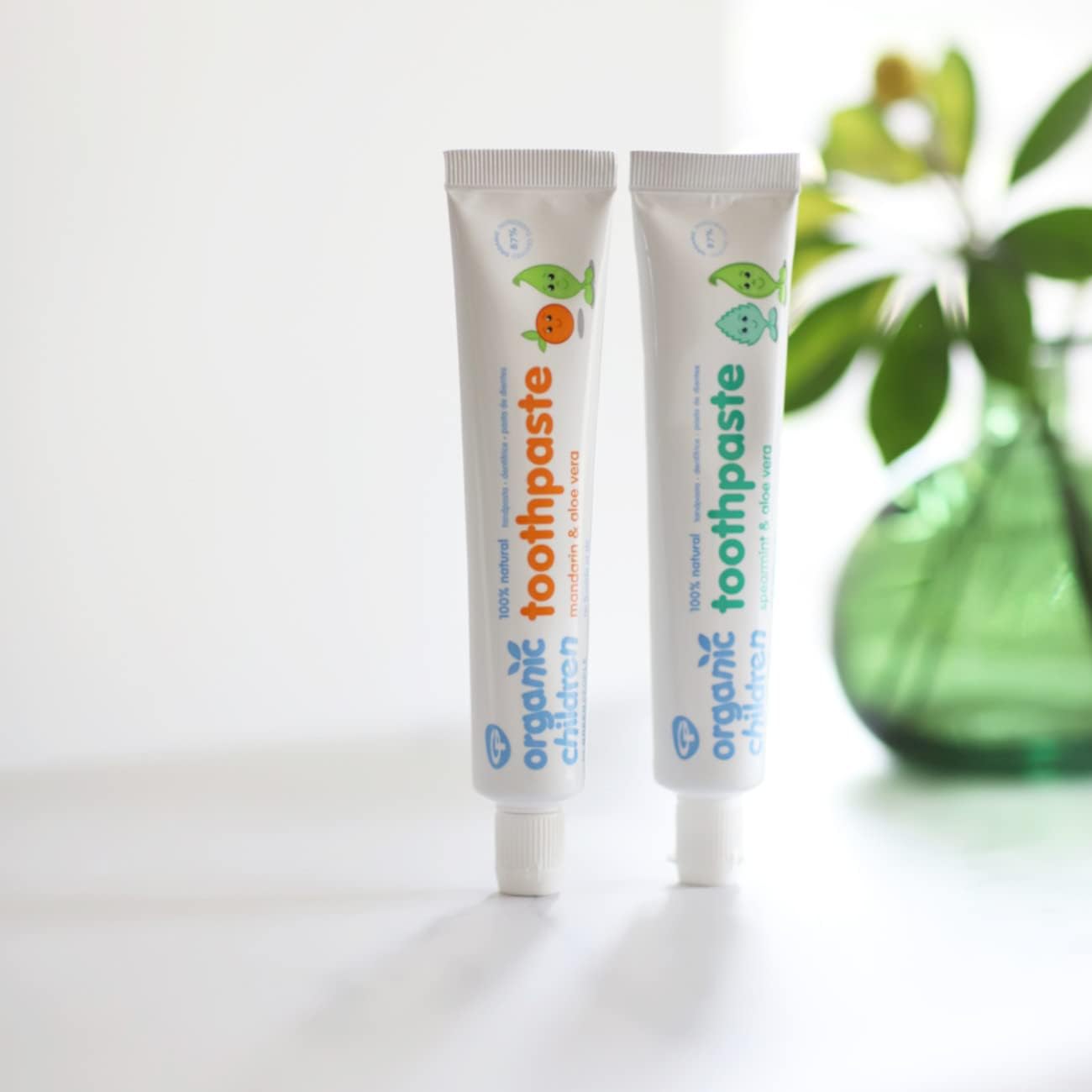 Organic Children Toothpaste Fresh and Minty 50ml - Green People - Toothpaste - Eco Natural Products