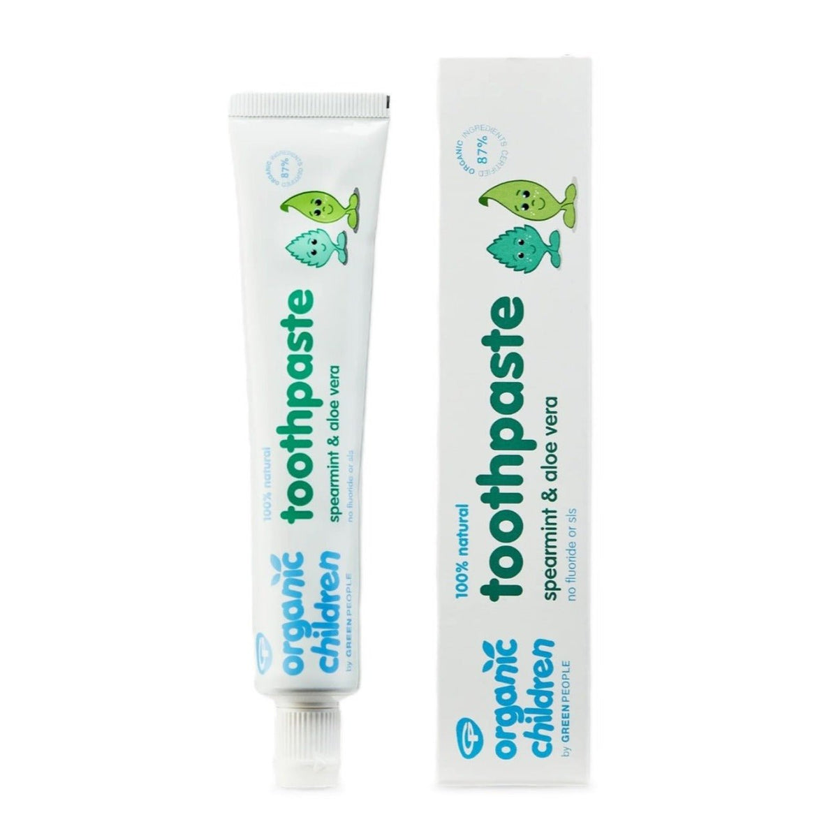 Organic Children Toothpaste Fresh and Minty 50ml - Green People - Toothpaste - Eco Natural Products