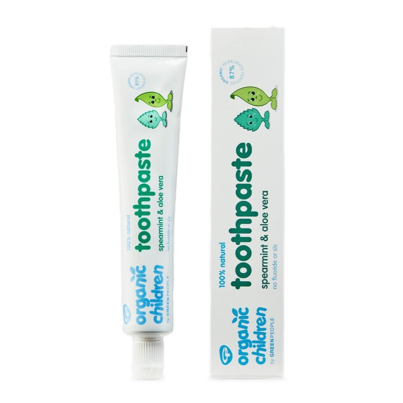 Organic Children Toothpaste Fresh and Minty 50ml - Green People - Toothpaste - Eco Natural Products