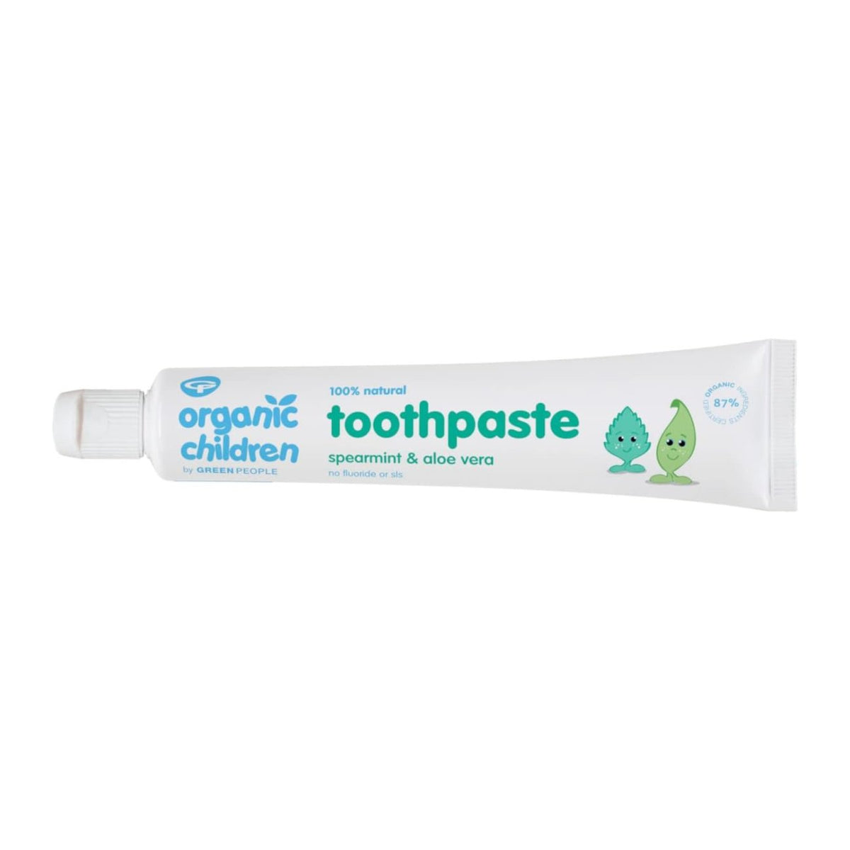 Organic Children Toothpaste Fresh and Minty 50ml - Green People - Toothpaste - Eco Natural Products
