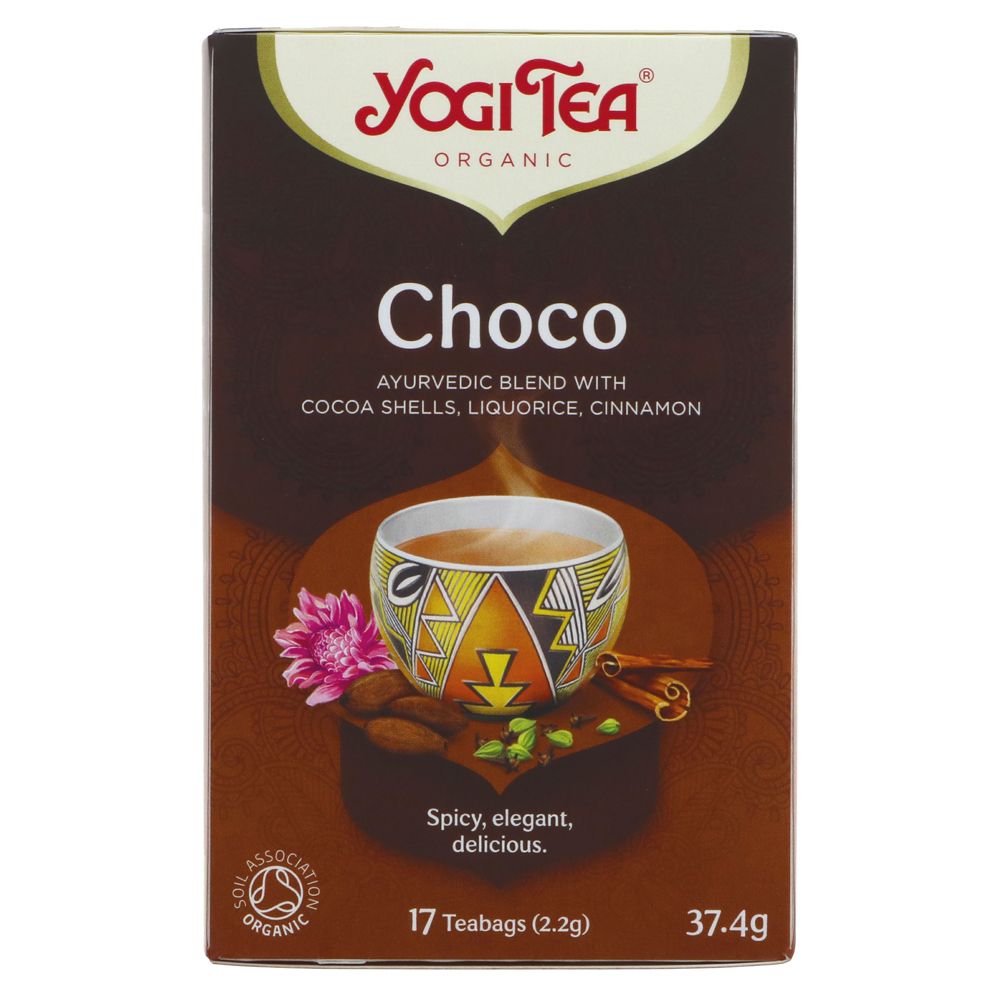 Organic Choco Spice Tea 17 Bags [BLACK FRIDAY] - Eco Natural Products - Yogi Tea - Tea