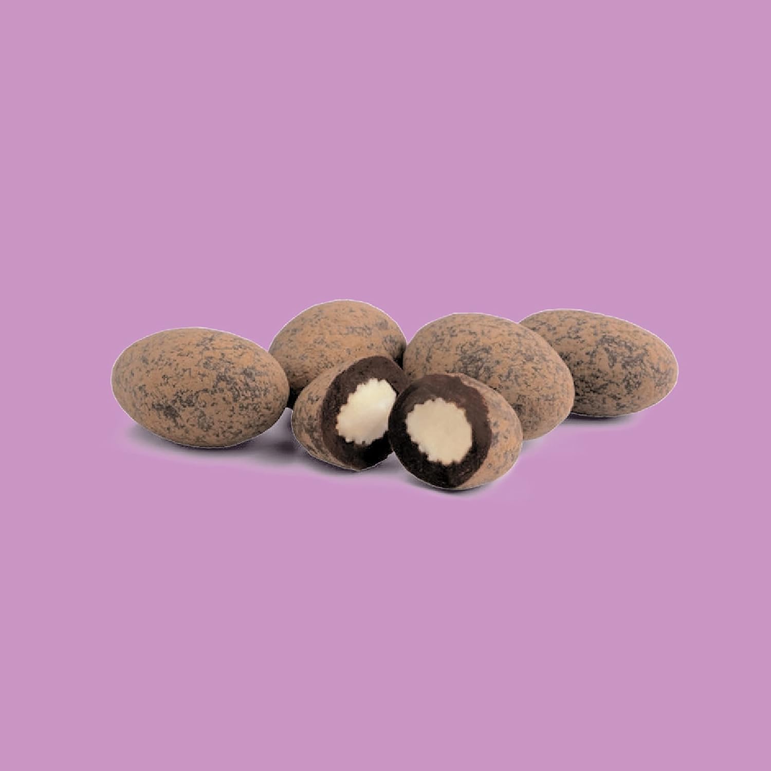 Organic Chocolate Almonds Pouch 110g - The Raw Chocolate Company - Snack - Eco Natural Products